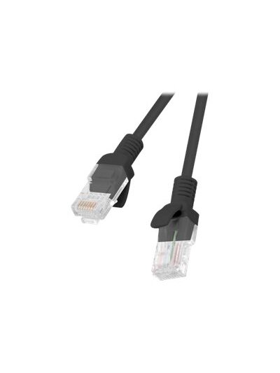 Lanberg | Patchcord CAT.5E UTP | PCU5-10CC-0050-BK | 0.5 m | Black Lanberg | Patchcord CAT.5E UTP | PCU5-10CC-0050-BK | 0.5 m | Black