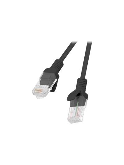 Lanberg | Patchcord CAT.5E UTP | PCU5-10CC-0500-BK | 5 m | Black Lanberg | Patchcord CAT.5E UTP | PCU5-10CC-0500-BK | 5 m | Black
