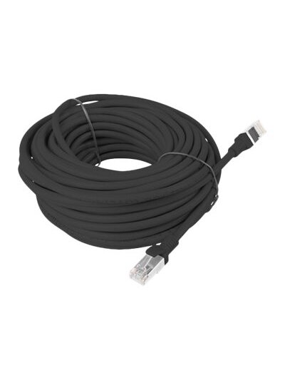 Lanberg | Patchcord CAT.5E UTP | PCU5-10CC-1500-BK | 15 m | Black 1 Lanberg | Patchcord CAT.5E UTP | PCU5-10CC-1500-BK | 15 m | Black 1