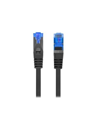 Lanberg | Patchcord Cat.6A S/FTP LSZH CCA Black Fluke Passed | PCF6A-10CC-0050-BK | 0.5 m | Black 2 Lanberg | Patchcord Cat.6A S/FTP LSZH CCA Black Fluke Passed | PCF6A-10CC-0050-BK | 0.5 m | Black 2