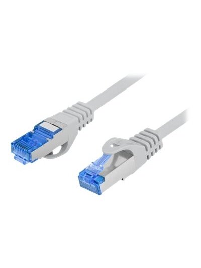 Lanberg | Patchcord Cat.6A S/FTP LSZH CCA | PCF6A-10CC-0100-S | 1 m | Grey Lanberg | Patchcord Cat.6A S/FTP LSZH CCA | PCF6A-10CC-0100-S | 1 m | Grey
