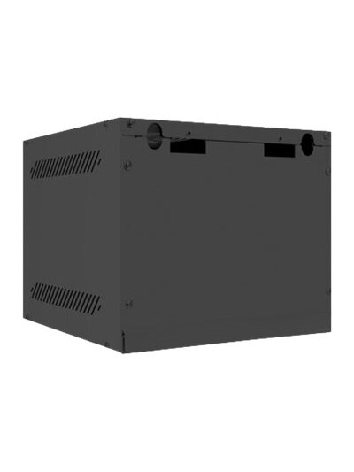 Lanberg | Rack cabinet 10" wall-mount 4U/280x310 (flat pack) with glass door | WF10-2304-10B | Black 4 Lanberg | Rack cabinet 10" wall-mount 4U/280x310 (flat pack) with glass door | WF10-2304-10B | Black 4