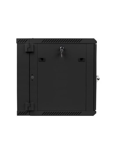 Lanberg | Rack cabinet 19" double-section wall-mount 12U/600x600 (flat pack) | WF02-6612-10B | Black 5 Lanberg | Rack cabinet 19" double-section wall-mount 12U/600x600 (flat pack) | WF02-6612-10B | Black 5