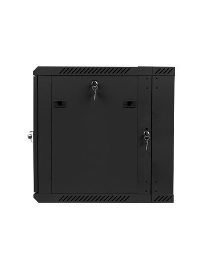 Lanberg | Rack cabinet 19" double-section wall-mount 12U/600x600 (flat pack) | WF02-6612-10B | Black 6 Lanberg | Rack cabinet 19" double-section wall-mount 12U/600x600 (flat pack) | WF02-6612-10B | Black 6