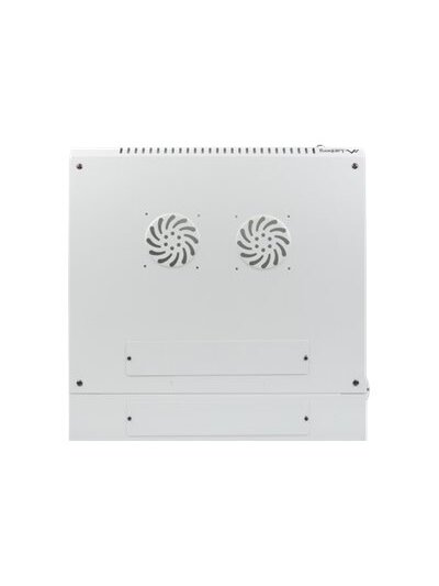 Lanberg | Rack cabinet 19" double-section wall-mount 12U/600x600 (flat pack) | WF02-6612-10S | Grey 4 Lanberg | Rack cabinet 19" double-section wall-mount 12U/600x600 (flat pack) | WF02-6612-10S | Grey 4