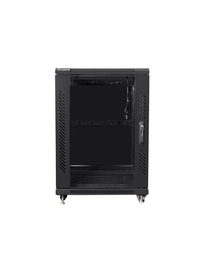 Lanberg | Rack cabinet 19" free-standing 15U/600x600 (flat pack) | FF01-6615-12B | Black 1