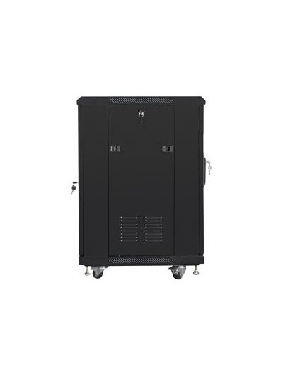 Lanberg | Rack cabinet 19" free-standing 15U/600x600 (flat pack) | FF01-6615-12B | Black 3 Lanberg | Rack cabinet 19" free-standing 15U/600x600 (flat pack) | FF01-6615-12B | Black 3