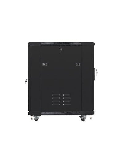 Lanberg | Rack cabinet 19" free-standing 15U/600x800 (flat pack) | FF01-6815-12B | Black 3