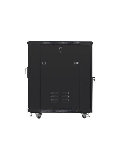 Lanberg | Rack cabinet 19" free-standing 15U/600x800 (flat pack) | FF01-6815-12B | Black 4