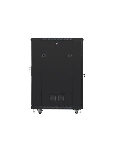 Lanberg | Rack cabinet 19" free-standing 22U/600x800 (flat pack) | FF01-6822-12B | Black 4 Lanberg | Rack cabinet 19" free-standing 22U/600x800 (flat pack) | FF01-6822-12B | Black 4