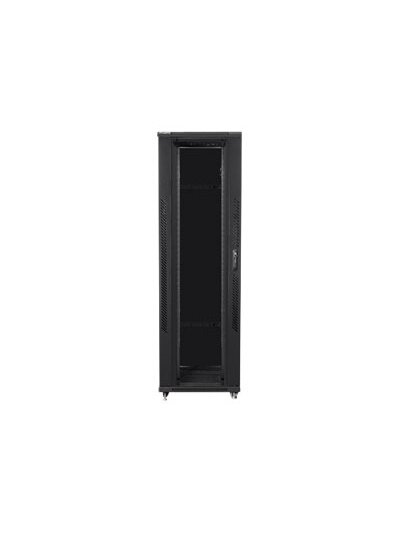 Lanberg | Rack cabinet 19" free-standing 42U/800x1200 (flat pack) | FF01-8242-12B | Black 1 Lanberg | Rack cabinet 19" free-standing 42U/800x1200 (flat pack) | FF01-8242-12B | Black 1
