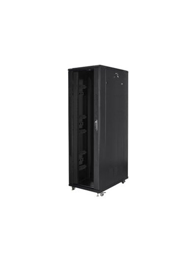 Lanberg | Rack cabinet 19" free-standing 42U/800x1200 (flat pack) | FF01-8242-12B | Black