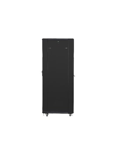 Lanberg | Rack cabinet 19" free-standing 42U/800x800 (flat pack) with mesh door | FF01-8842-23B | Black 4 Lanberg | Rack cabinet 19" free-standing 42U/800x800 (flat pack) with mesh door | FF01-8842-23B | Black 4