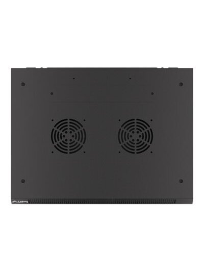 Lanberg | Rack cabinet 19" wall-mount 6U/600x450 for self-assembly with metal door (flat pack) | WF01-6406-00B | Black 9 Lanberg | Rack cabinet 19" wall-mount 6U/600x450 for self-assembly with metal door (flat pack) | WF01-6406-00B | Black 9