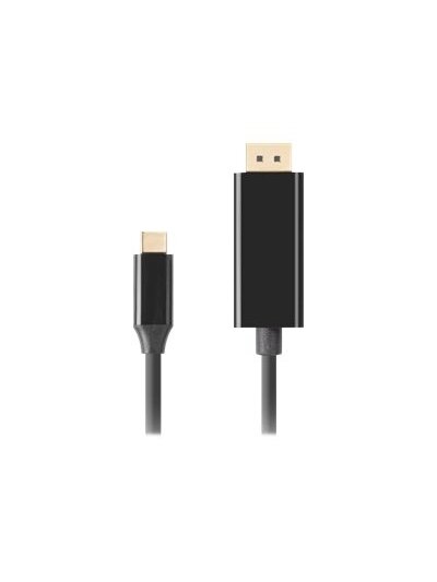 Lanberg USB-C to DisplayPort Cable, 3 m 4K/60Hz, Black | Lanberg | USB-C to DisplayPort Cable | CA-CMDP-10CU-0030-BK | 3 m Lanberg USB-C to DisplayPort Cable, 3 m 4K/60Hz, Black | Lanberg | USB-C to DisplayPort Cable | CA-CMDP-10CU-0030-BK | 3 m