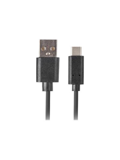Lanberg | USB-C to USB-A2.0 Cable Black QC 3.0, 1.8 m | CA-USBO-20CU-0018-BK | USB Type-A to USB Type-C 1 Lanberg | USB-C to USB-A2.0 Cable Black QC 3.0, 1.8 m | CA-USBO-20CU-0018-BK | USB Type-A to USB Type-C 1
