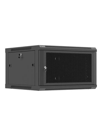 Lanberg Wall mounted installation cabinet 19" 6U 600X600 | WF01-6606-23B | Black Lanberg Wall mounted installation cabinet 19" 6U 600X600 | WF01-6606-23B | Black
