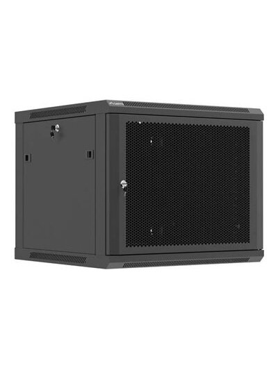 Lanberg Wall mounted installation cabinet 19" 9U 600X600 | WF01-6609-23B | Black Lanberg Wall mounted installation cabinet 19" 9U 600X600 | WF01-6609-23B | Black