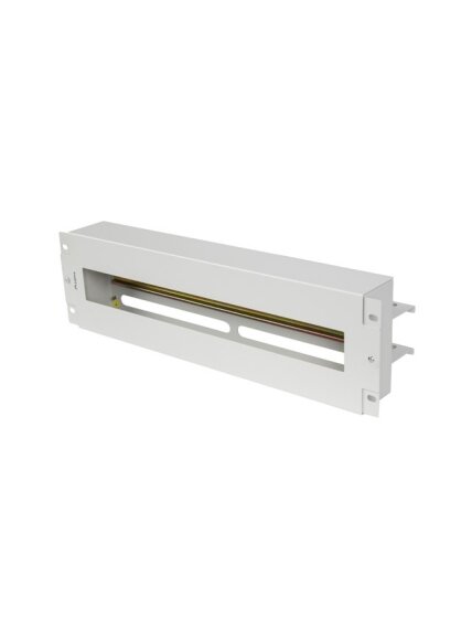 Lanberg 19" 3U Voltage Distrubution Panel with Din Rail TS-35 | Grey 4