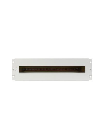 Lanberg 19" 3U Voltage Distrubution Panel with Din Rail TS-35 | Grey Lanberg 19" 3U Voltage Distrubution Panel with Din Rail TS-35 | Grey