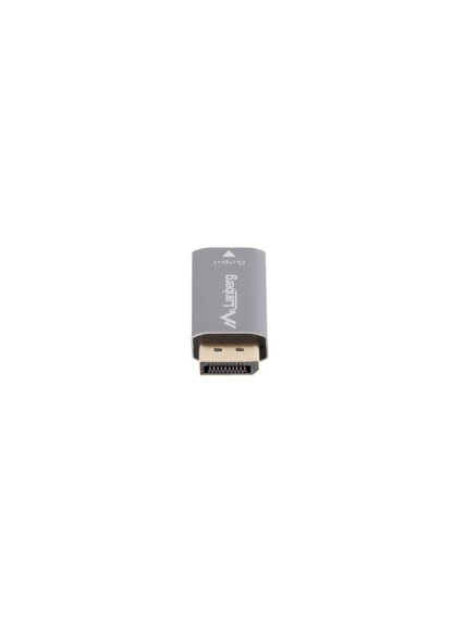 Lanberg Displayport (M) to HDMI (F) Adapter 4K, Silver | AD-DP-HD-01 2 Lanberg Displayport (M) to HDMI (F) Adapter 4K, Silver | AD-DP-HD-01 2
