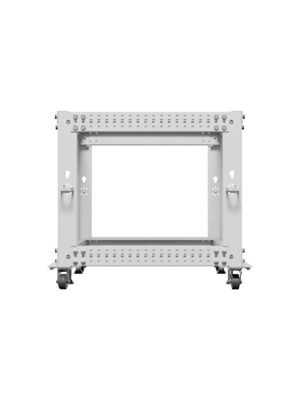 Lanberg Open Rack 19" 9U, adjustable | OR01-6109-S | 65.7 x 60 x 57.7 cm | Gray 2