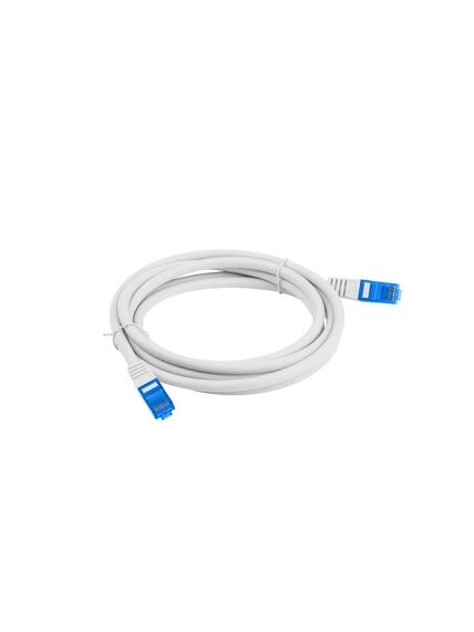 Lanberg | Patch cable - CAT 6a | RJ-45 - male | RJ-45 - male | RJ-45 | 2 m | Grey | RAL 7035 1
