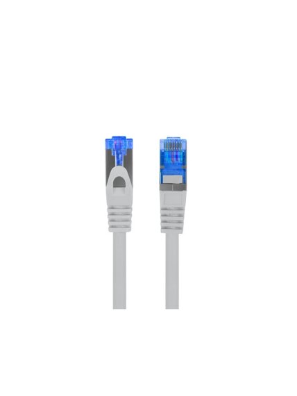 Lanberg | Patch cable - CAT 6a | RJ-45 - male | RJ-45 - male | RJ-45 | 2 m | Grey | RAL 7035 2