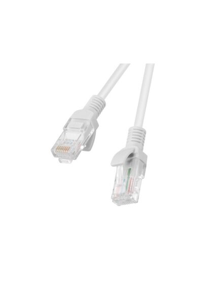 Lanberg Patchcord CAT.5E UTP 1M fluke passed 10-pack, Grey | PCU5-20CC-0100-S