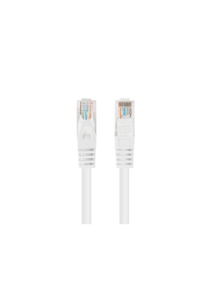 Lanberg Patchcord CAT.5E UTP 2M fluke passed 10-pack, White | PCU5-20CC-0200-W