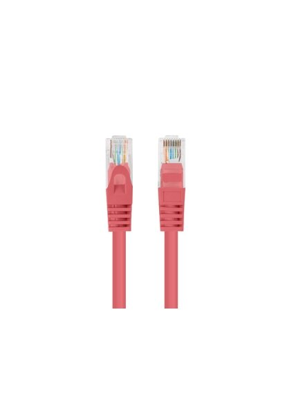 Lanberg Patchcord CAT.5E UTP 3M fluke passed 10-pack, Red | PCU5-20CC-0300-R