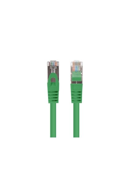 Lanberg Patchcord CAT.6 FTP 0.5M fluke passed 10-pack, Green | PCF6-20CC-0050-G Lanberg Patchcord CAT.6 FTP 0.5M fluke passed 10-pack, Green | PCF6-20CC-0050-G