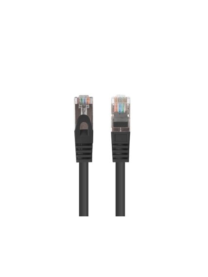 Lanberg Patchcord CAT.6 FTP 3M fluke passed 10-pack, Black | PCF6-20CC-0300-BK