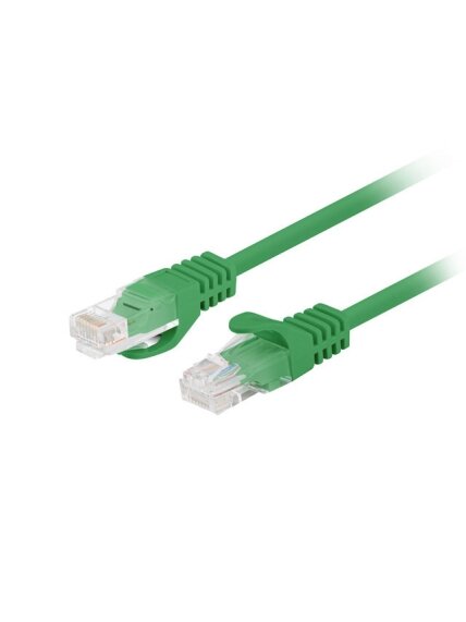 Lanberg Patchcord CAT.6 UTP 0.25M fluke passed 10-pack, Green | PCU6-20CC-0025-G 1