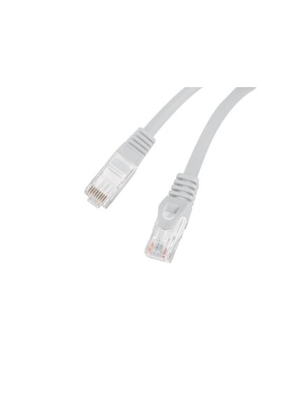 Lanberg | Patchcord Cat.6 UTP LSZH CU Fluke Passed, Grey | PCU6-10CU-0500-S | 5 m | Grey 1 Lanberg | Patchcord Cat.6 UTP LSZH CU Fluke Passed, Grey | PCU6-10CU-0500-S | 5 m | Grey 1