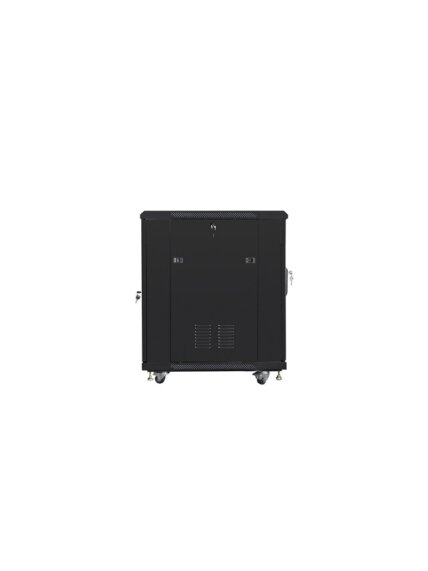 Lanberg | Rack cabinet 19" free-standing 15U/600x800 (flat pack) with mesh door | FF01-6815-23B | Black 4 Lanberg | Rack cabinet 19" free-standing 15U/600x800 (flat pack) with mesh door | FF01-6815-23B | Black 4