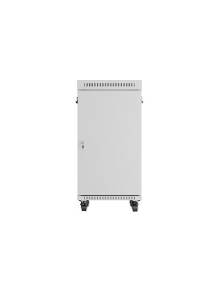 Lanberg | Rack cabinet 19" free-standing 22U/600x800 (flat pack) with glass door | FF01-6822-12SL | Grey 5 Lanberg | Rack cabinet 19" free-standing 22U/600x800 (flat pack) with glass door | FF01-6822-12SL | Grey 5
