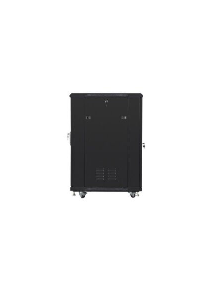 Lanberg | Rack cabinet 19" free-standing 22U/600x800 (flat pack) with mesh door | FF01-6822-23B | Black 2 Lanberg | Rack cabinet 19" free-standing 22U/600x800 (flat pack) with mesh door | FF01-6822-23B | Black 2