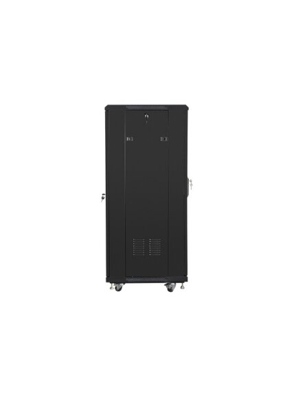 Lanberg | Rack cabinet 19" free-standing 27U/600x600 (flat pack) | FF01-6627-12B | Black 1