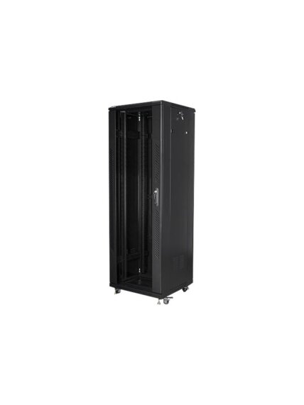 Lanberg | Rack cabinet 19" free-standing 37U/600x600 (flat pack) | FF01-6637-12B | Black Lanberg | Rack cabinet 19" free-standing 37U/600x600 (flat pack) | FF01-6637-12B | Black