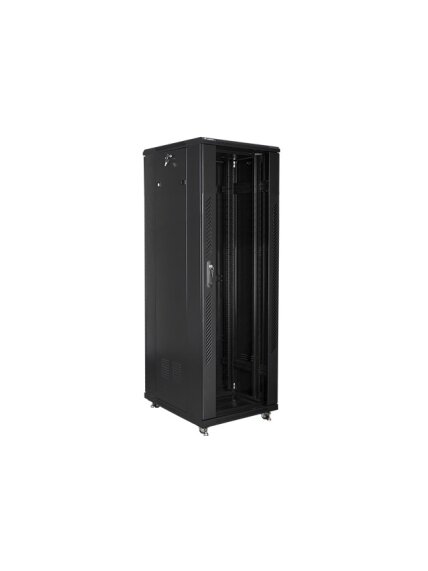 Lanberg | Rack cabinet 19" free-standing 37U/600x800 (flat pack) | FF01-6837-12B | Black 3 Lanberg | Rack cabinet 19" free-standing 37U/600x800 (flat pack) | FF01-6837-12B | Black 3