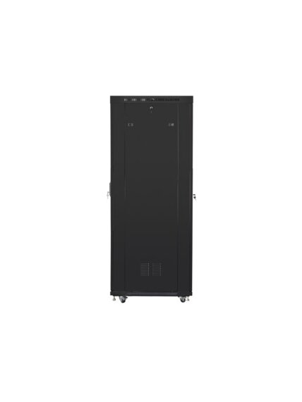 Lanberg | Rack cabinet 19" free-standing 42U/600x1000 (flat pack) with mesh door lCD V2 | FF01-6042-23BL | Black 6 Lanberg | Rack cabinet 19" free-standing 42U/600x1000 (flat pack) with mesh door lCD V2 | FF01-6042-23BL | Black 6