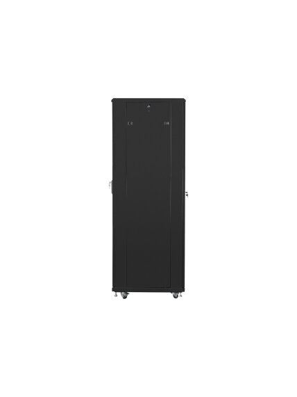 Lanberg | Rack cabinet 19" free-standing 42U/600x800 (flat pack) with mesh door | FF01-6842-23B | Black 3 Lanberg | Rack cabinet 19" free-standing 42U/600x800 (flat pack) with mesh door | FF01-6842-23B | Black 3