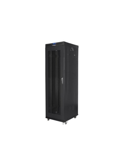 Lanberg | Rack cabinet 19" free-standing 42U/600x800 (flat pack) with mesh door, LCD | FF01-6842-23BL | Black Lanberg | Rack cabinet 19" free-standing 42U/600x800 (flat pack) with mesh door, LCD | FF01-6842-23BL | Black