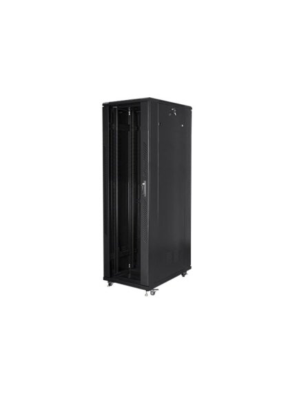 Lanberg | Rack cabinet 19" free-standing 42U/800x1000 (flat pack) | FF01-8042-12B | Black