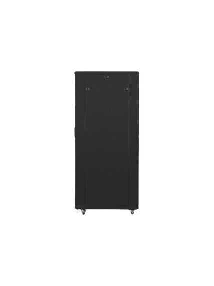 Lanberg | Rack cabinet 19" free-standing 42U/800x1000 (flat pack) with mesh door | FF01-8042-23B | Black 4 Lanberg | Rack cabinet 19" free-standing 42U/800x1000 (flat pack) with mesh door | FF01-8042-23B | Black 4