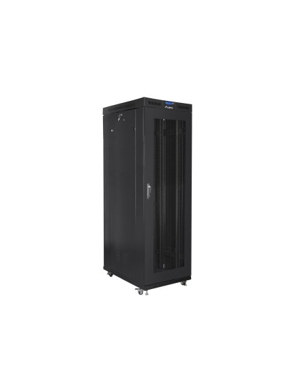 Lanberg | Rack cabinet 19" free-standing 42U/800x1000 (flat pack) with mesh door, LCD | FF01-8042-23BL | Black 2 Lanberg | Rack cabinet 19" free-standing 42U/800x1000 (flat pack) with mesh door, LCD | FF01-8042-23BL | Black 2