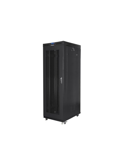 Lanberg | Rack cabinet 19" free-standing 42U/800x1000 (flat pack) with mesh door, LCD | FF01-8042-23BL | Black Lanberg | Rack cabinet 19" free-standing 42U/800x1000 (flat pack) with mesh door, LCD | FF01-8042-23BL | Black