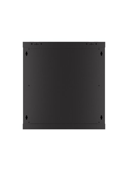 Lanberg | Rack cabinet 19" wall-mount 12U/600x450 with perforated door (flat pack) | WF01-6412-23B | Black 1 Lanberg | Rack cabinet 19" wall-mount 12U/600x450 with perforated door (flat pack) | WF01-6412-23B | Black 1