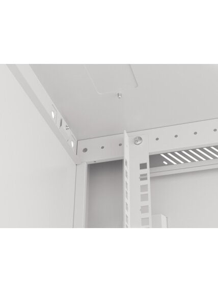 Lanberg | Rack cabinet 19" wall-mount 12U/600x600 (flat pack) V2 | WF01-6612-10S | Grey 1 Lanberg | Rack cabinet 19" wall-mount 12U/600x600 (flat pack) V2 | WF01-6612-10S | Grey 1
